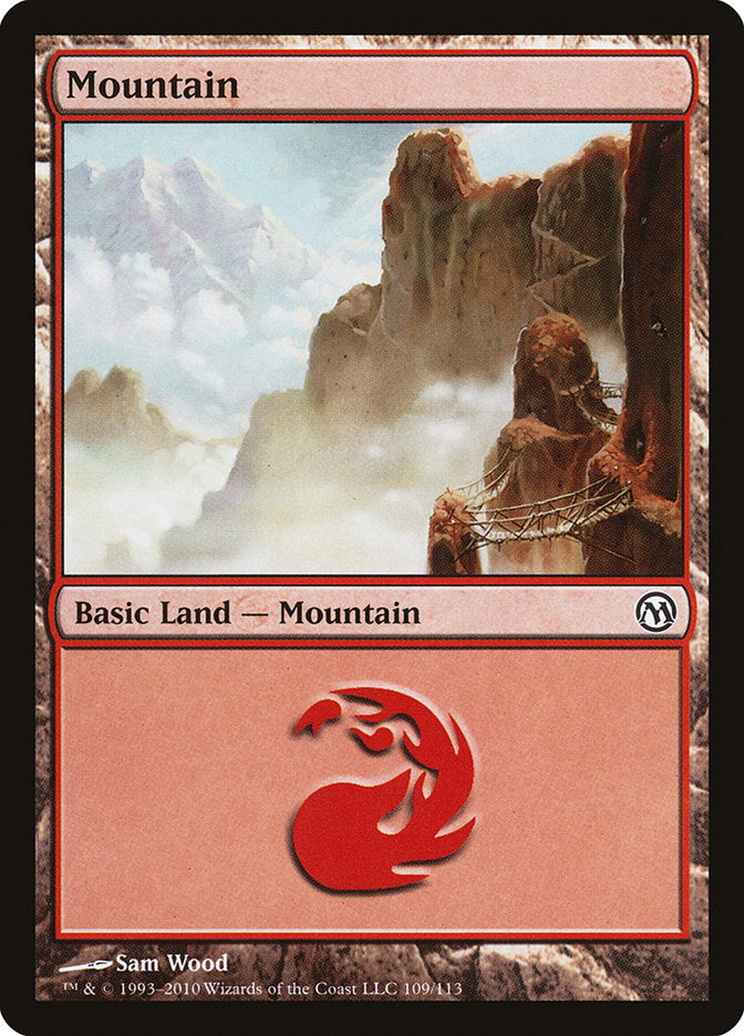 Mountain (109) [Duels of the Planeswalkers] | Total Play