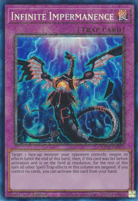Infinite Impermanence [RA01-EN075] Prismatic Collector's Rare | Total Play