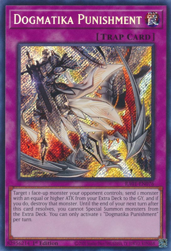 Dogmatika Punishment [RA01-EN076] Secret Rare | Total Play