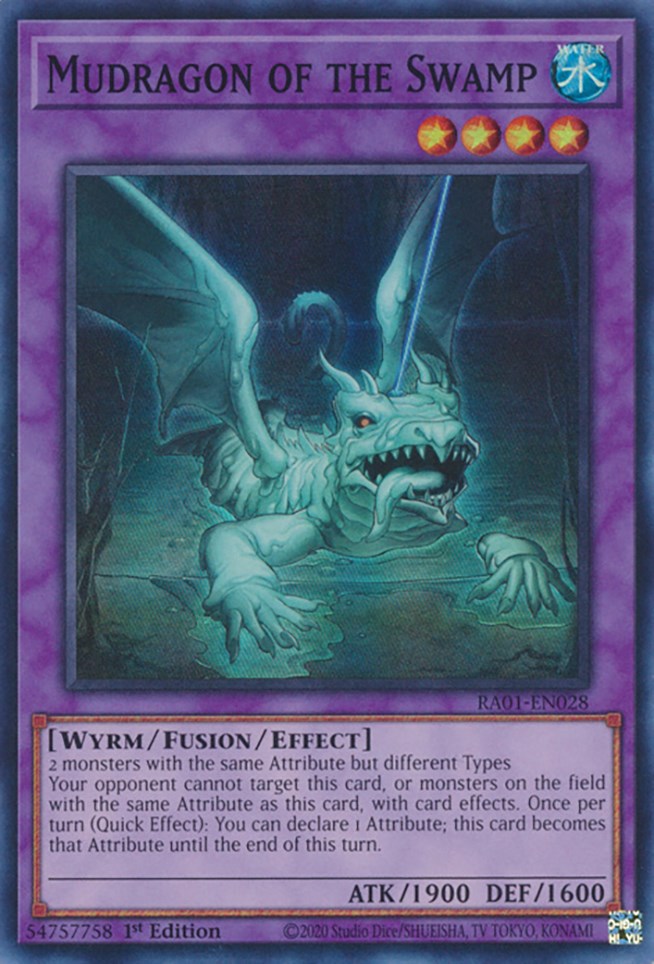 Mudragon of the Swamp [RA01-EN028] Super Rare | Total Play