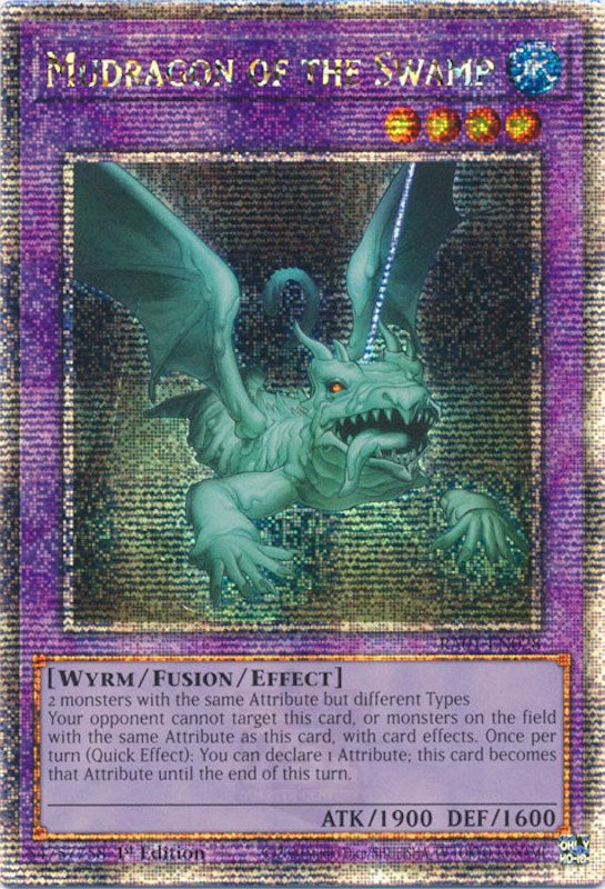 Mudragon of the Swamp [RA01-EN028] Quarter Century Secret Rare | Total Play