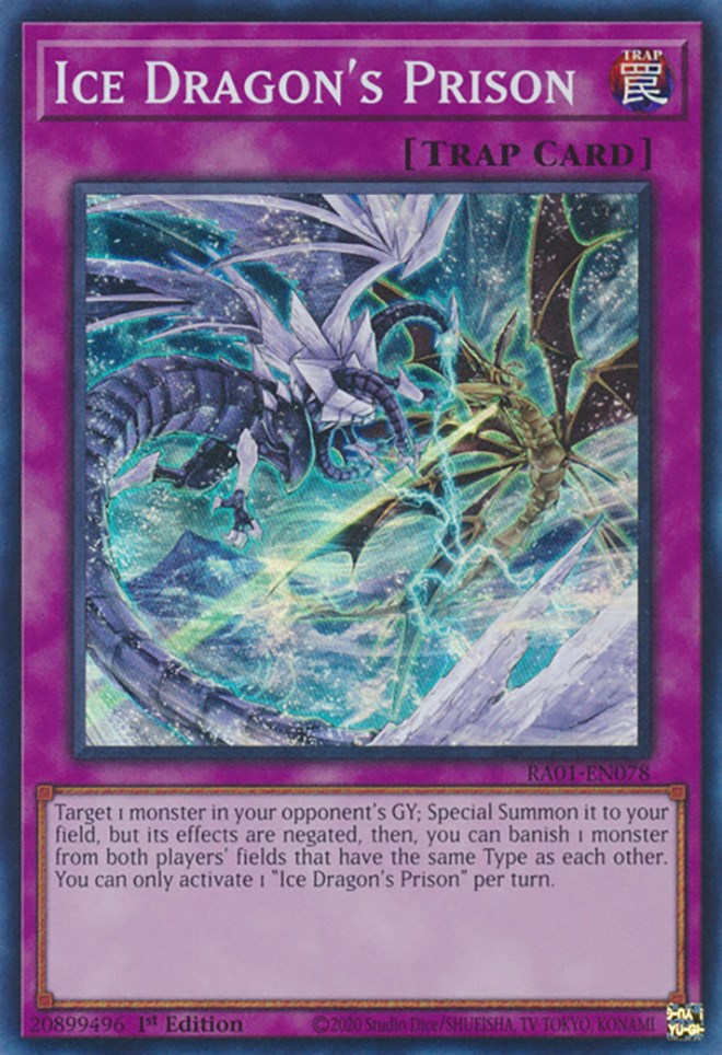 Ice Dragon's Prison [RA01-EN078] Super Rare | Total Play