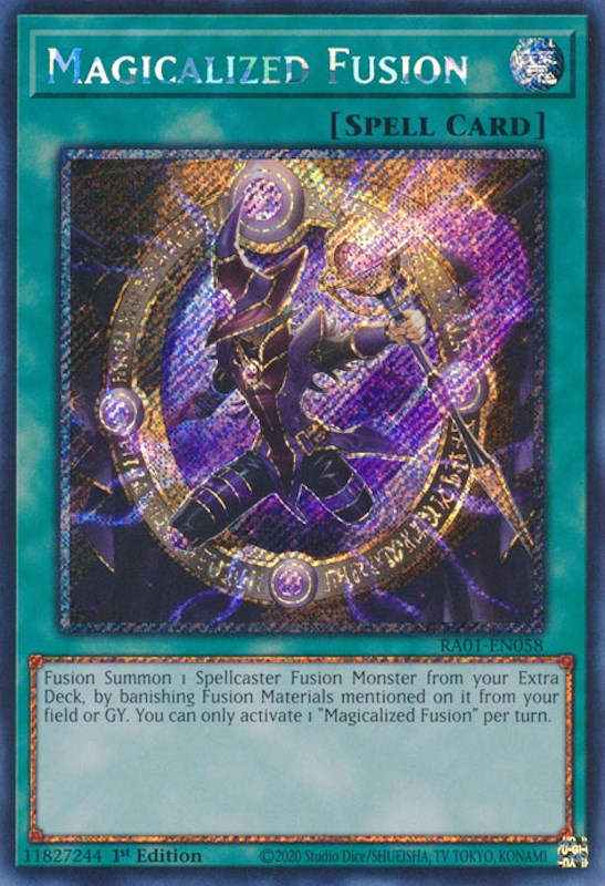 Magicalized Fusion [RA01-EN058] Platinum Secret Rare | Total Play