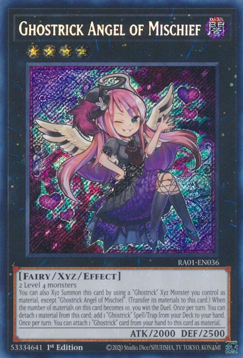 Ghostrick Angel of Mischief [RA01-EN036] Secret Rare | Total Play