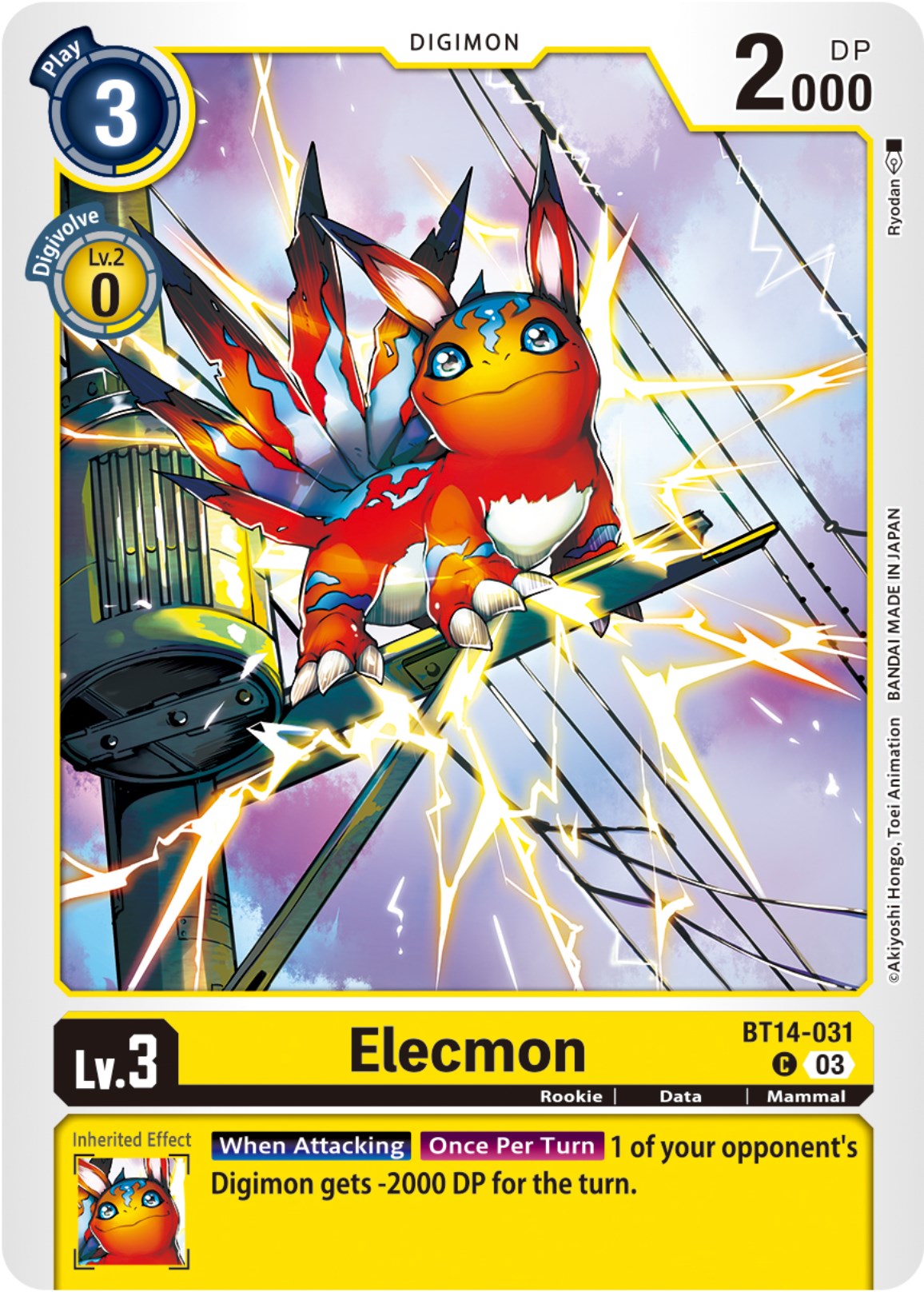 Elecmon [BT14-031] [Blast Ace] | Total Play