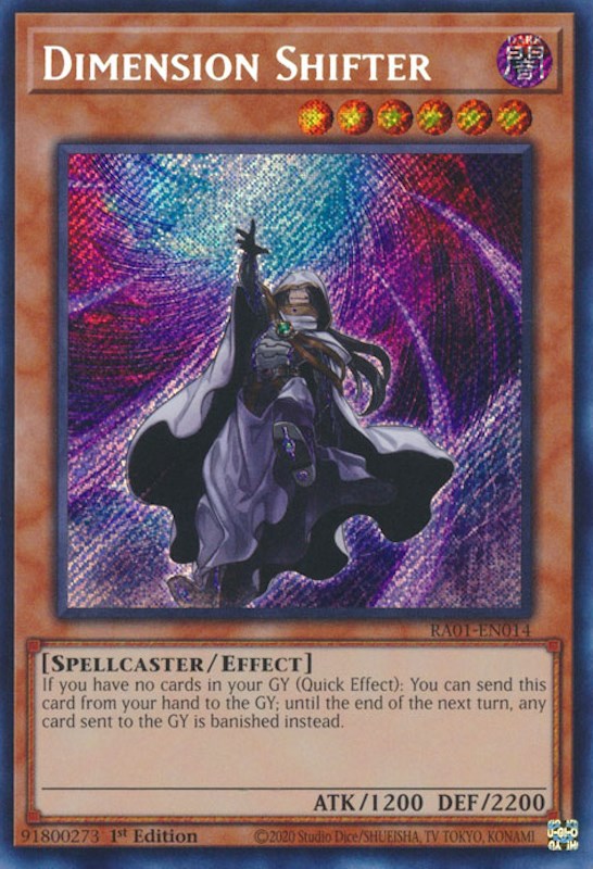 Dimension Shifter [RA01-EN014] Secret Rare | Total Play