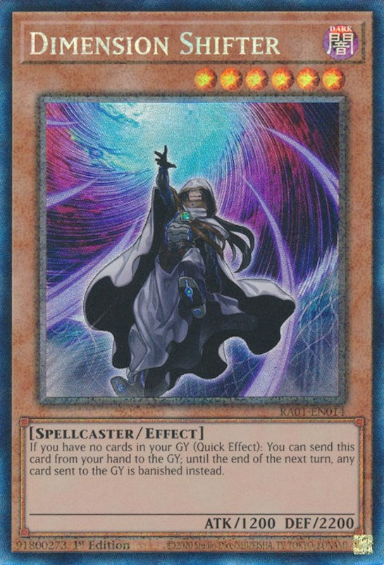 Dimension Shifter [RA01-EN014] Prismatic Collector's Rare | Total Play