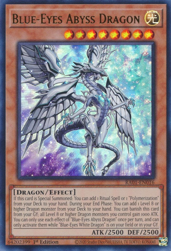 Blue-Eyes Abyss Dragon [RA01-EN016] Ultra Rare | Total Play