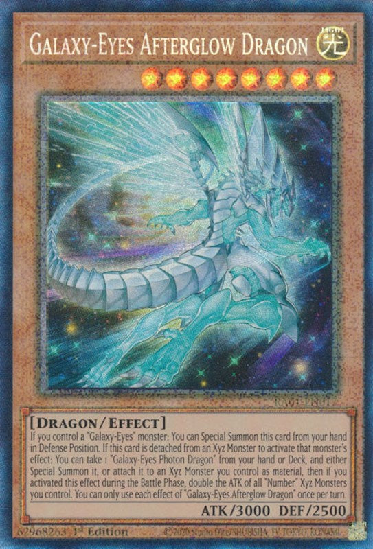 Galaxy-Eyes Afterglow Dragon [RA01-EN017] Prismatic Collector's Rare | Total Play