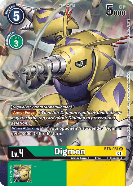 Digmon [BT8-051] (Alternate Art) [New Awakening] | Total Play