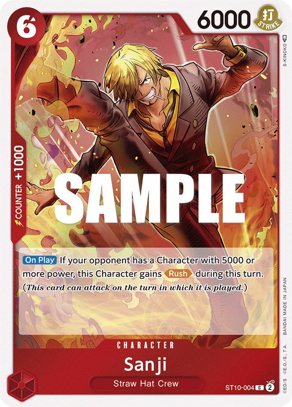 Sanji [Ultra Deck - The Three Captains] | Total Play