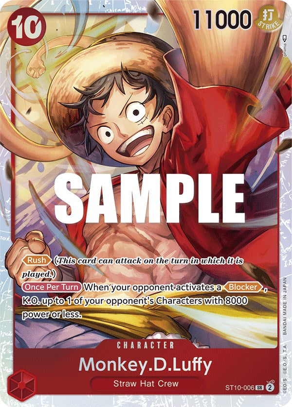 Monkey.D.Luffy [Ultra Deck - The Three Captains] | Total Play