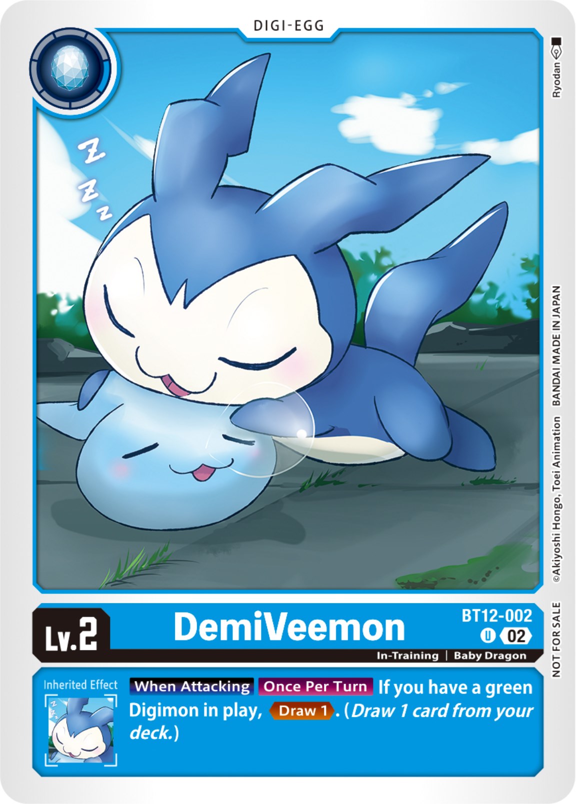 DemiVeemon [BT12-002] (NYCC 2023 Demo Deck) [Across Time] | Total Play