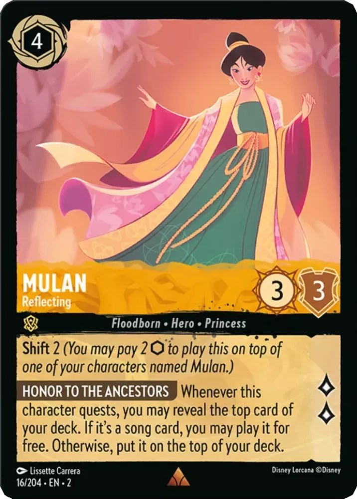 Mulan - Reflecting (16/204) [Rise of the Floodborn] | Total Play