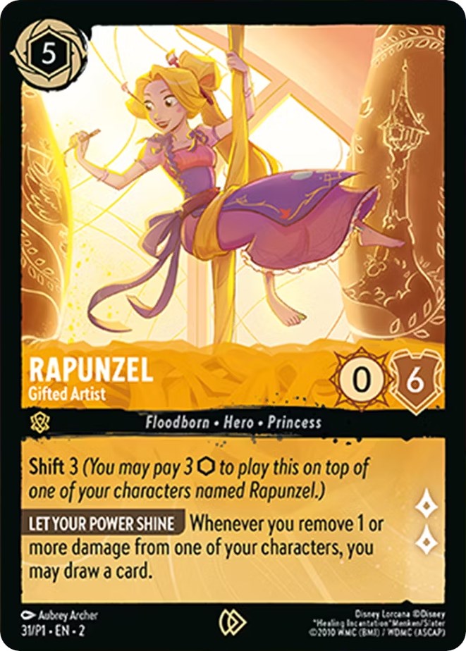 Rapunzel - Gifted Artist (31) [Promo Cards] | Total Play