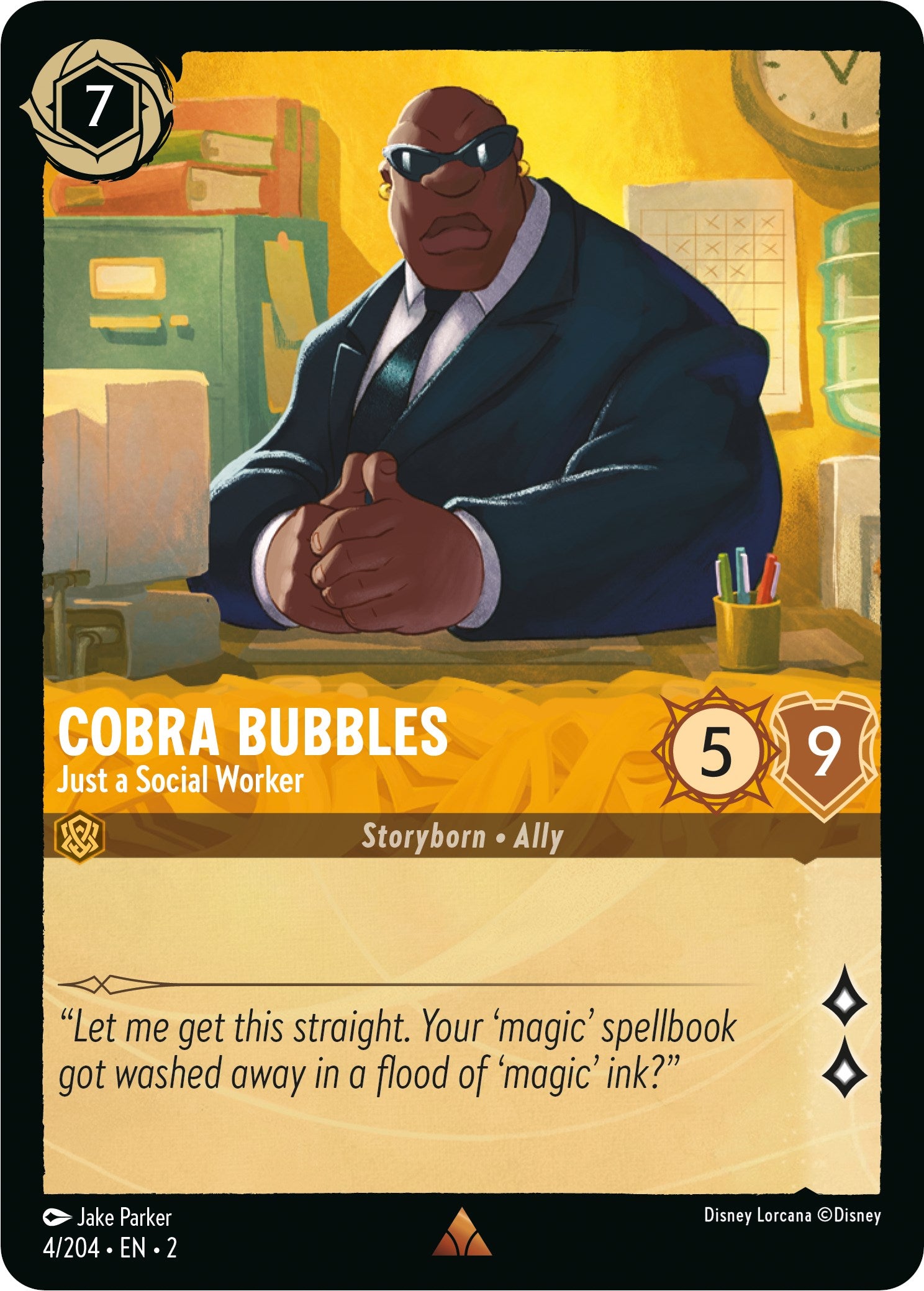Cobra Bubbles - Just a Social Worker (4/204) [Rise of the Floodborn] | Total Play