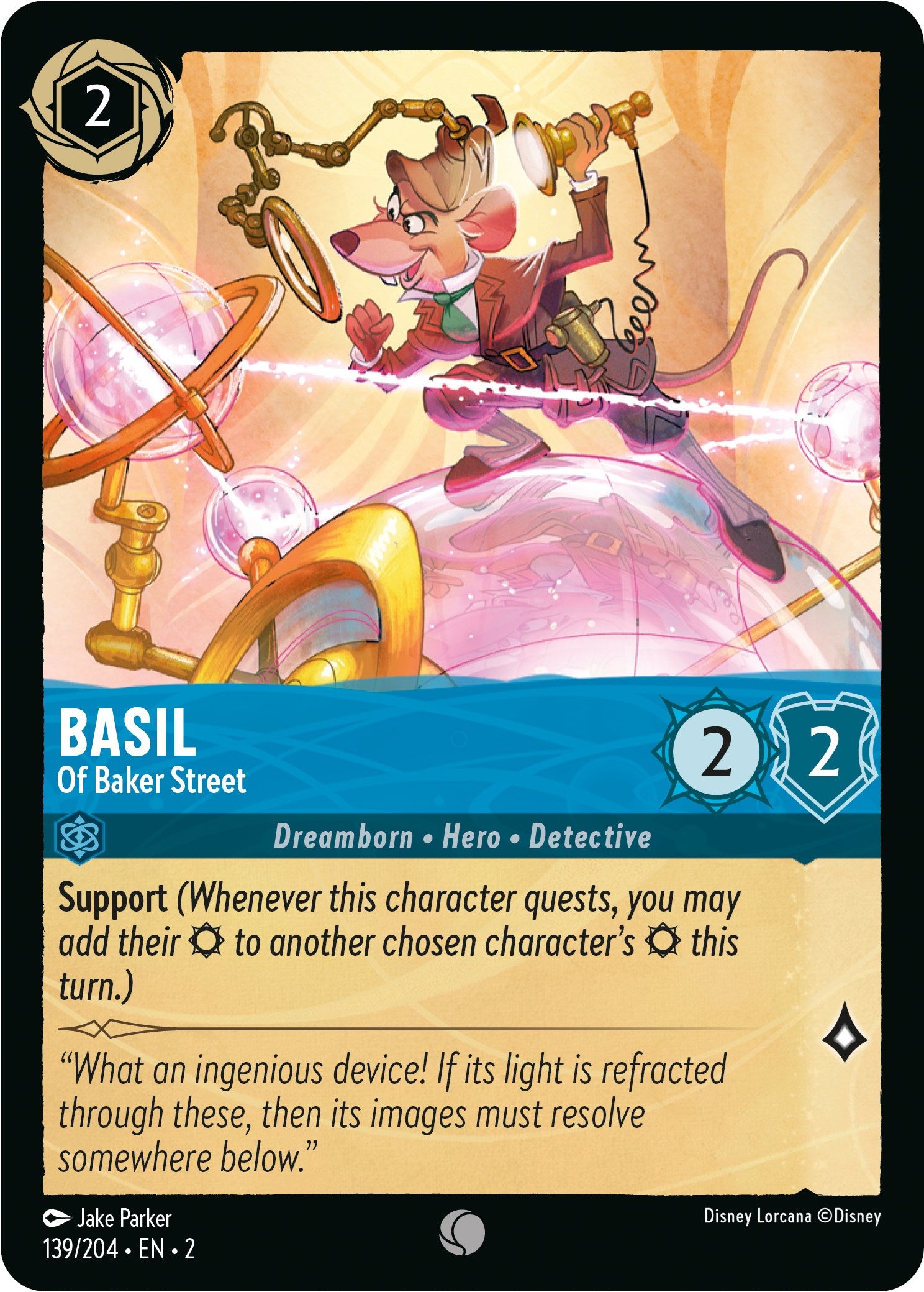 Basil - Of Baker Street (139/204) [Rise of the Floodborn] | Total Play