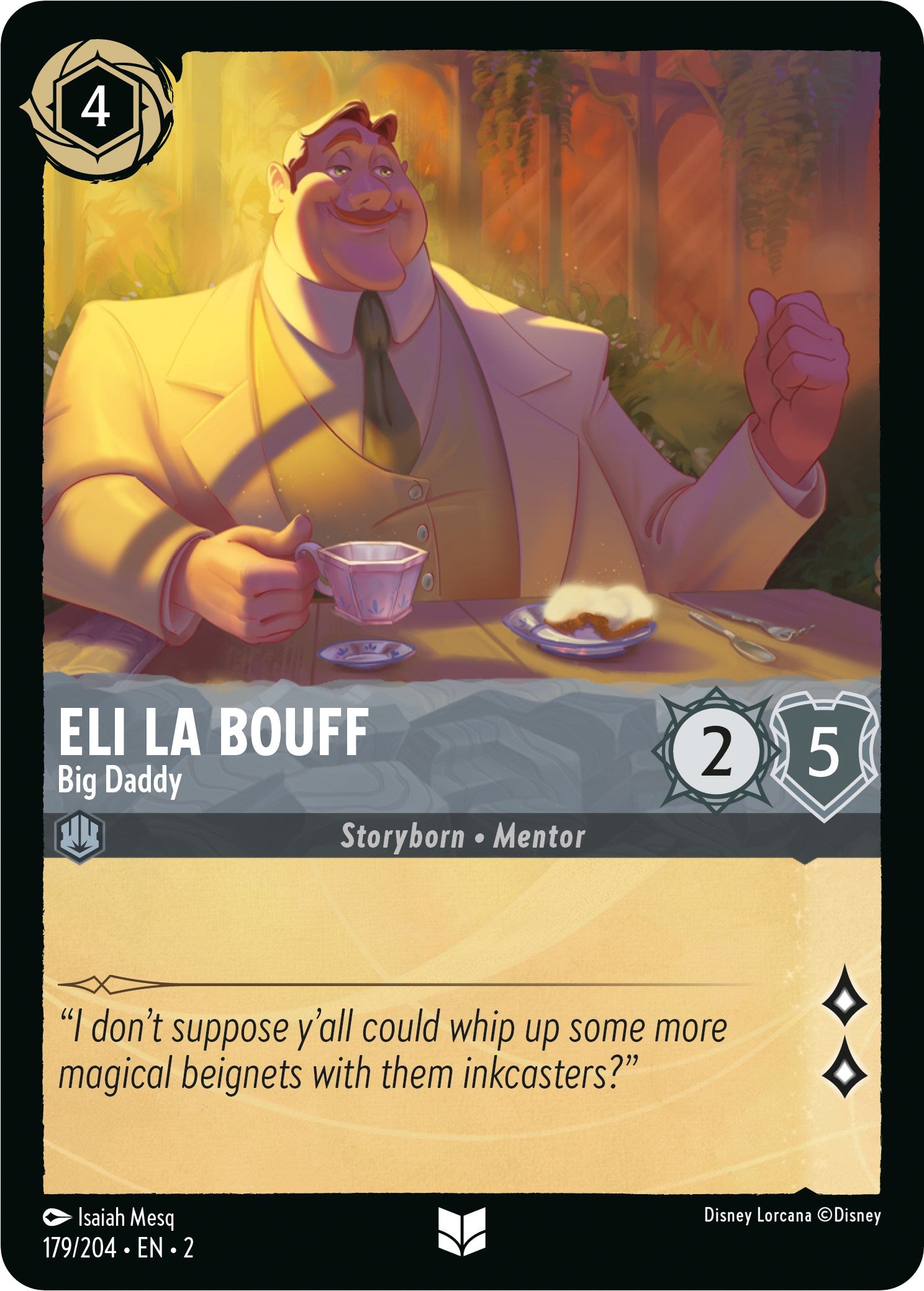 Eli La Bouff - Big Daddy (179/204) [Rise of the Floodborn] | Total Play
