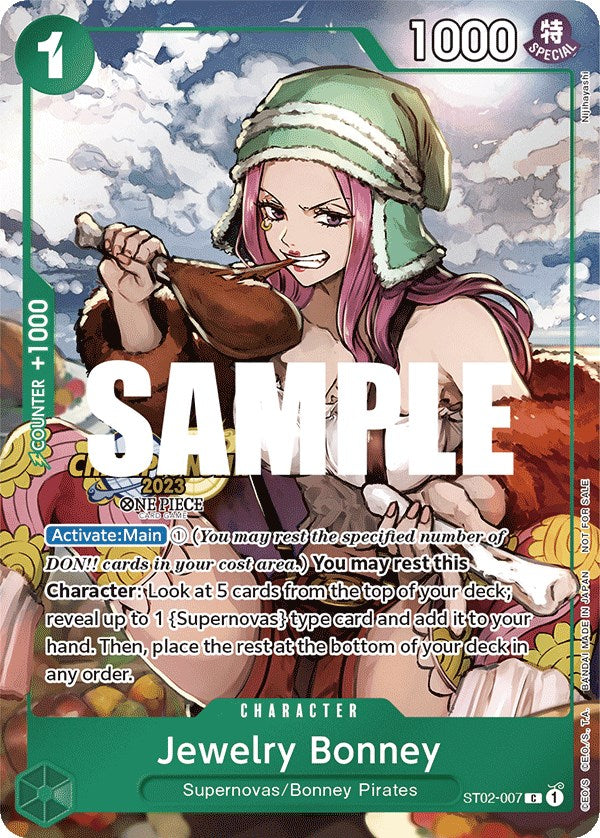 Jewelry Bonney (CS 2023 Celebration Pack) [One Piece Promotion Cards] | Total Play