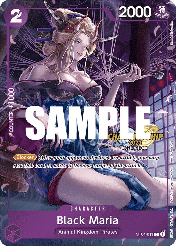 Black Maria (CS 2023 Celebration Pack) [One Piece Promotion Cards] | Total Play