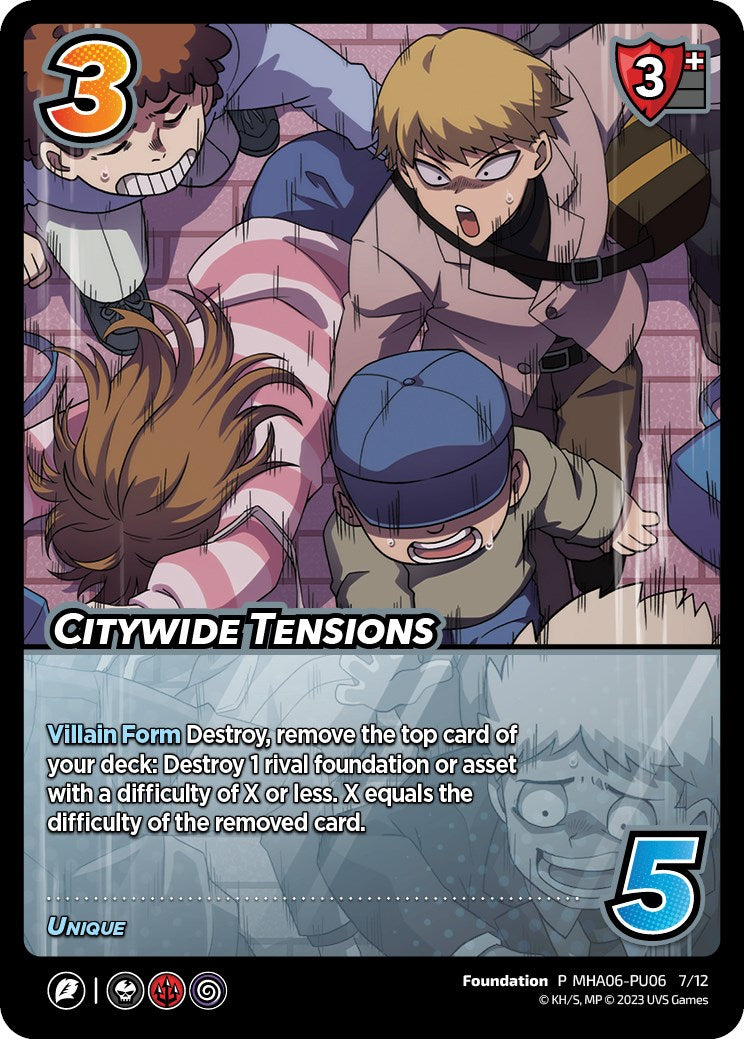 Citywide Tensions (Plus Ultra Pack 6) [Miscellaneous Promos] | Total Play