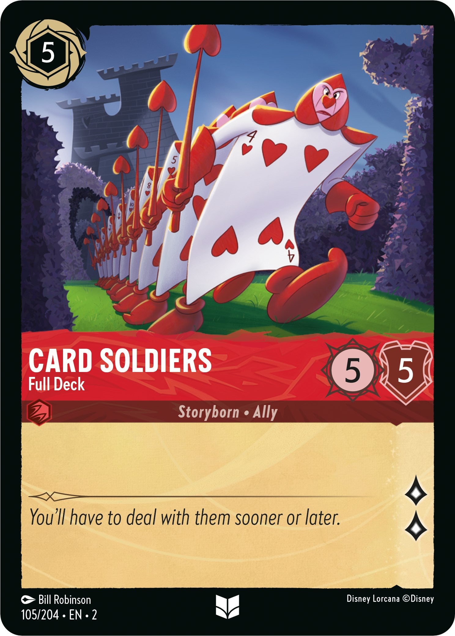 Card Soldiers - Full Deck (105/204) [Rise of the Floodborn] | Total Play