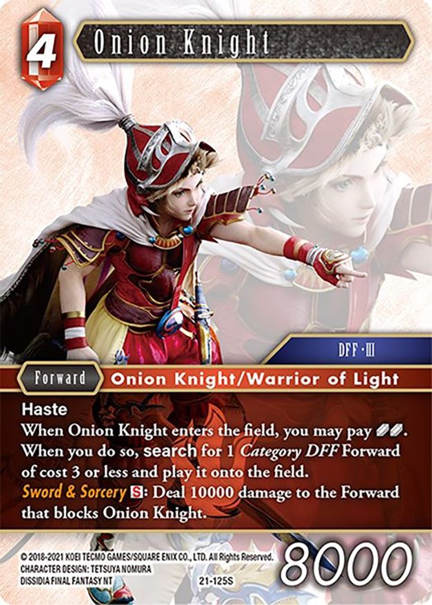 Onion Knight [Beyond Destiny] | Total Play