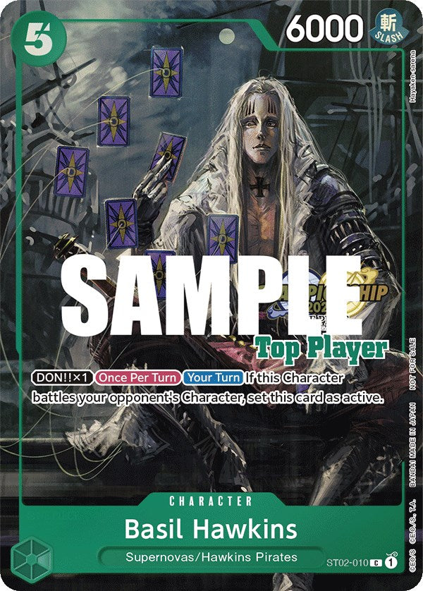 Basil Hawkins (CS 2023 Top Players Pack) [One Piece Promotion Cards] | Total Play
