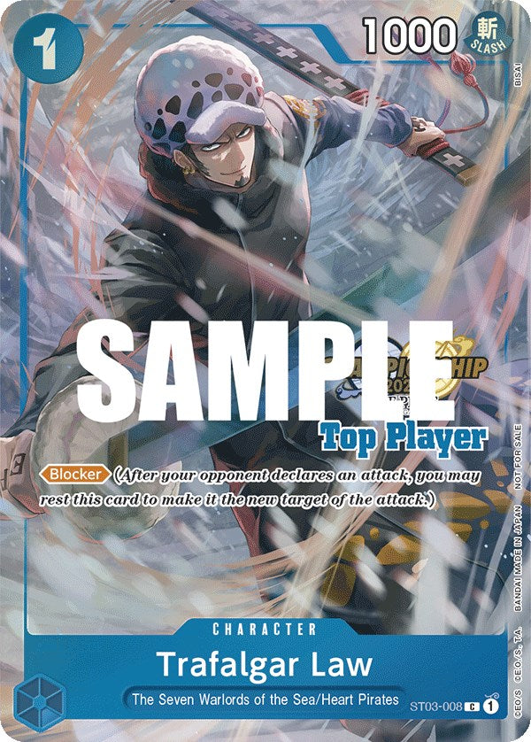 Trafalgar Law (CS 2023 Top Players Pack) [One Piece Promotion Cards] | Total Play