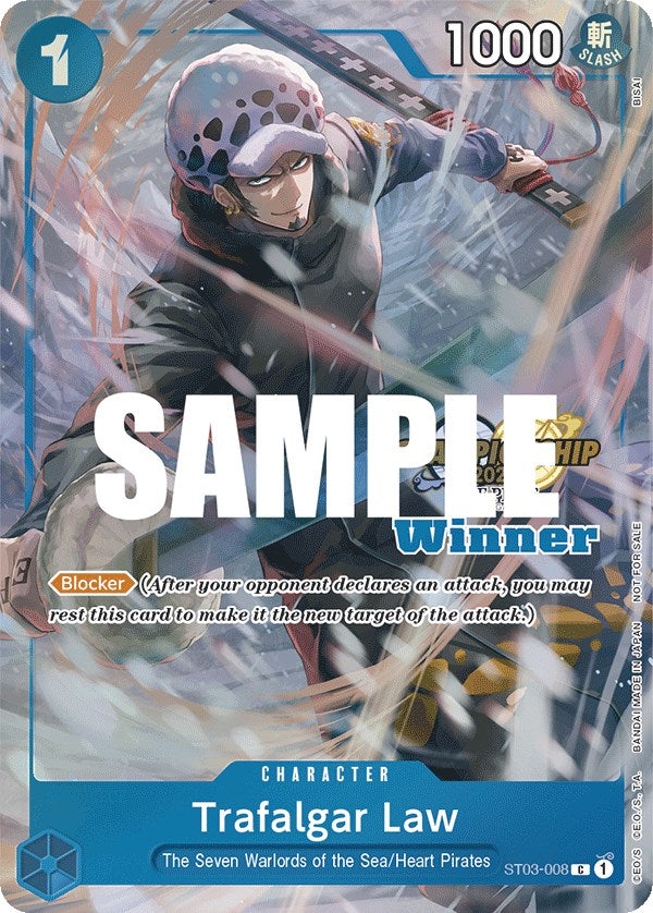 Trafalgar Law (CS 2023 Top Players Pack) [Winner] [One Piece Promotion Cards] | Total Play