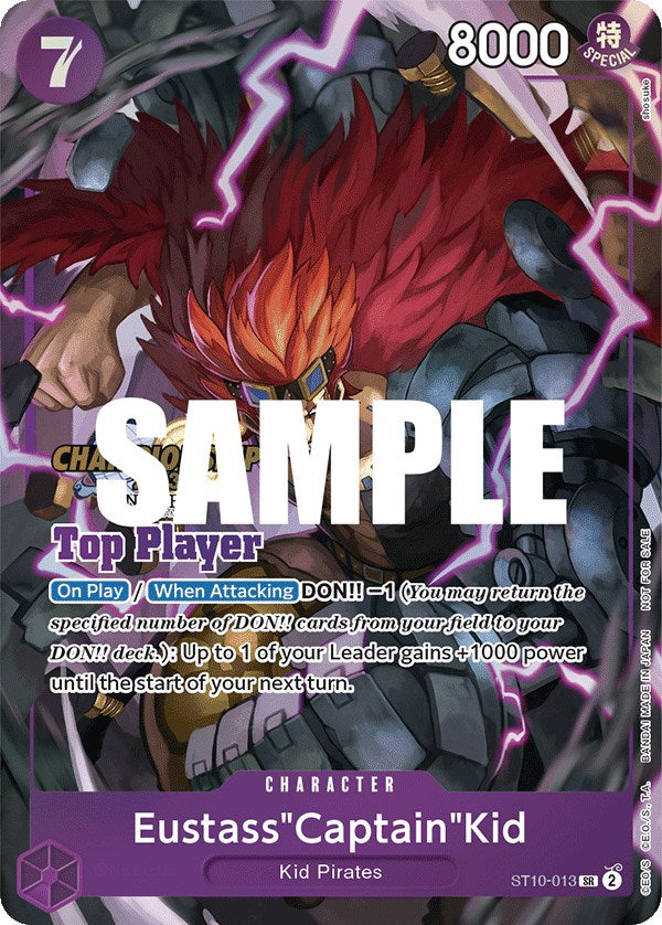 Eustass"Captain"Kid (CS 2023 Top Players Pack) [One Piece Promotion Cards] | Total Play