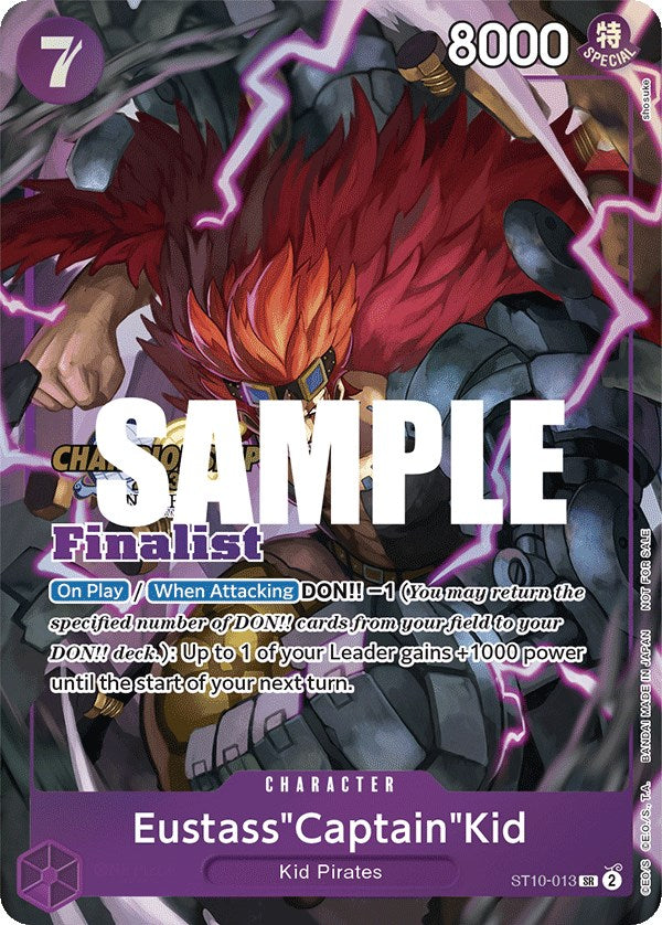 Eustass"Captain"Kid (CS 2023 Top Players Pack) [Finalist] [One Piece Promotion Cards] | Total Play