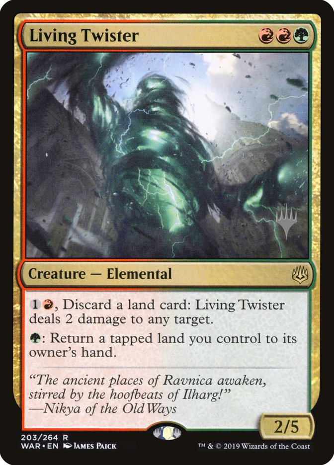 Living Twister (Promo Pack) [War of the Spark Promos] | Total Play