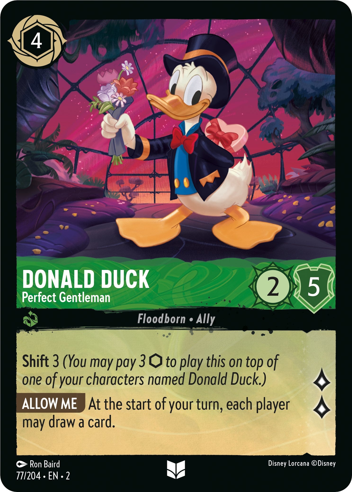 Donald Duck - Perfect Gentleman (77/204) [Rise of the Floodborn] | Total Play