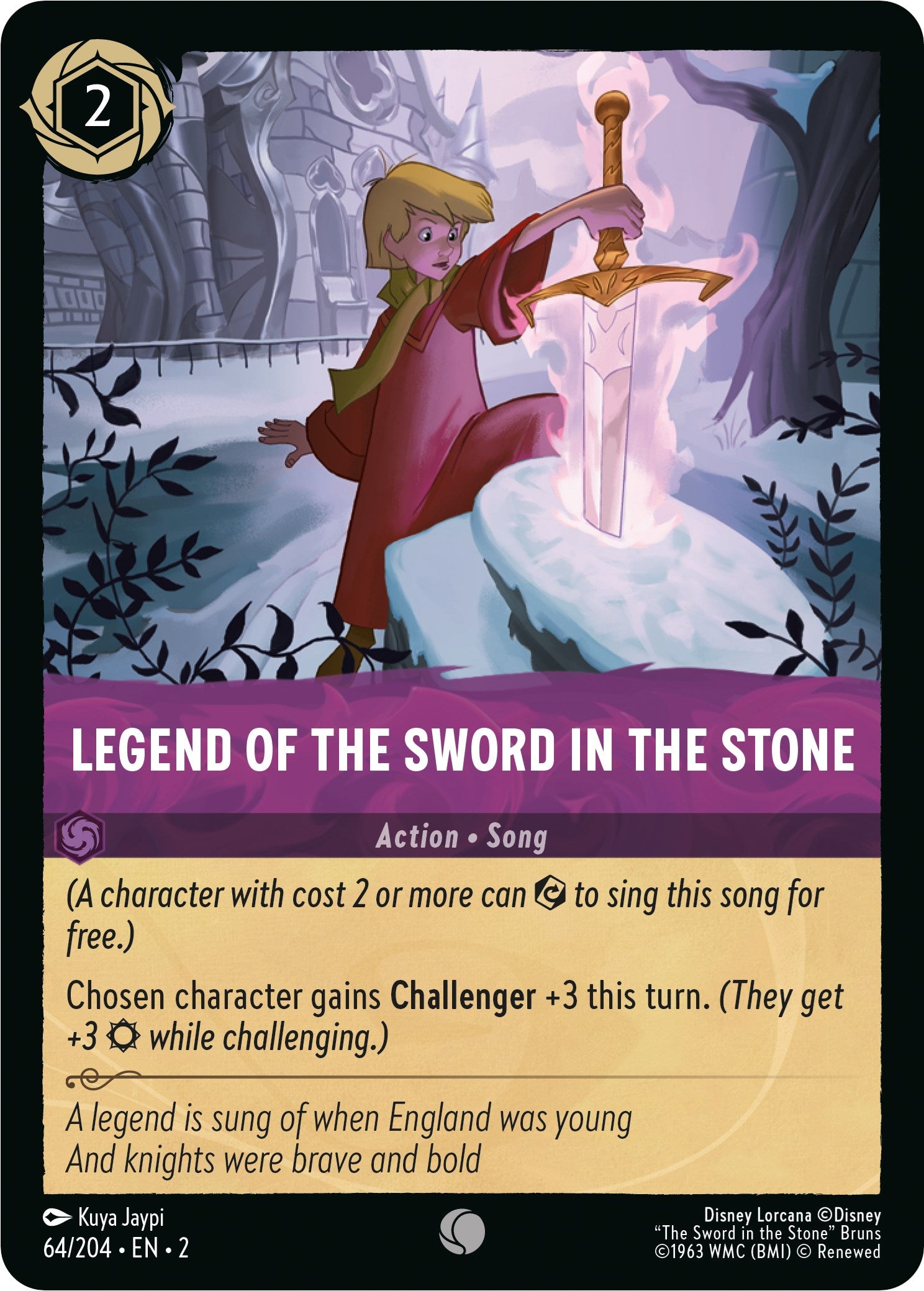 Legend of the Sword in the Stone (64/204) [Rise of the Floodborn] | Total Play