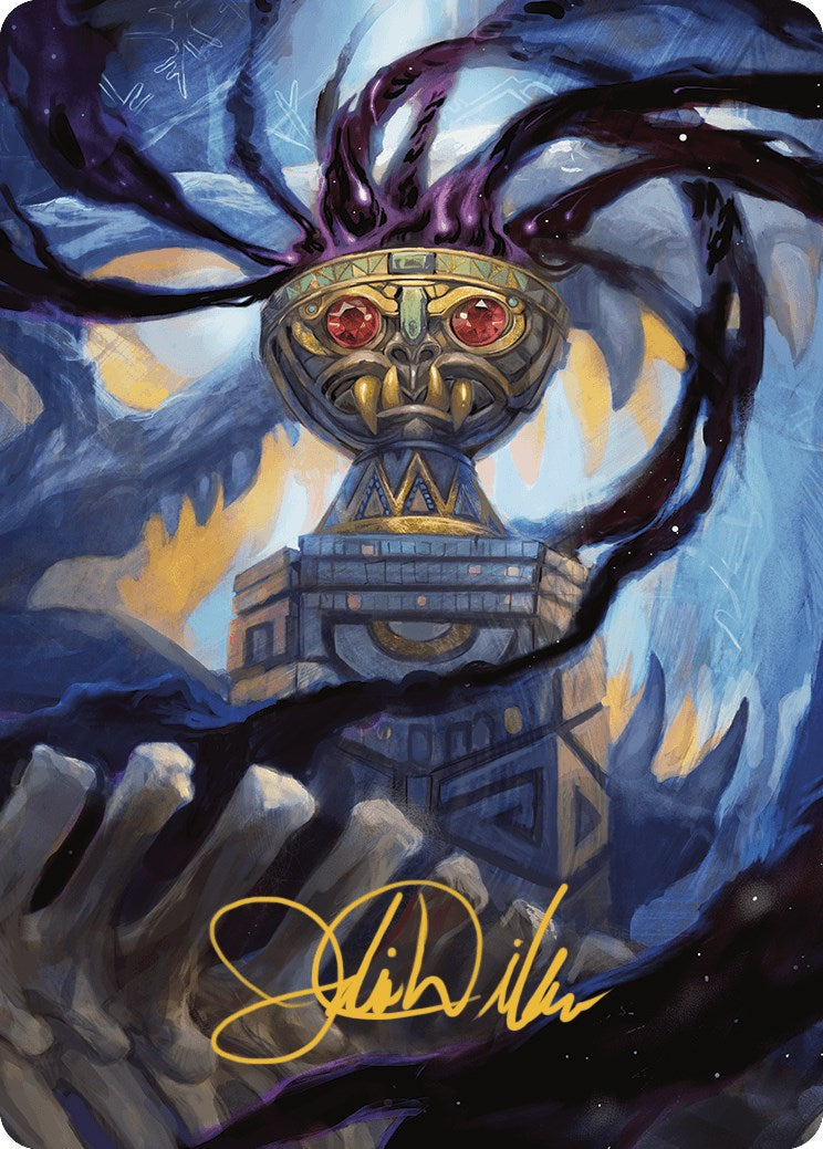 Chalice of the Void Art Card (Gold-Stamped Signature) [The Lost Caverns of Ixalan Art Series] | Total Play