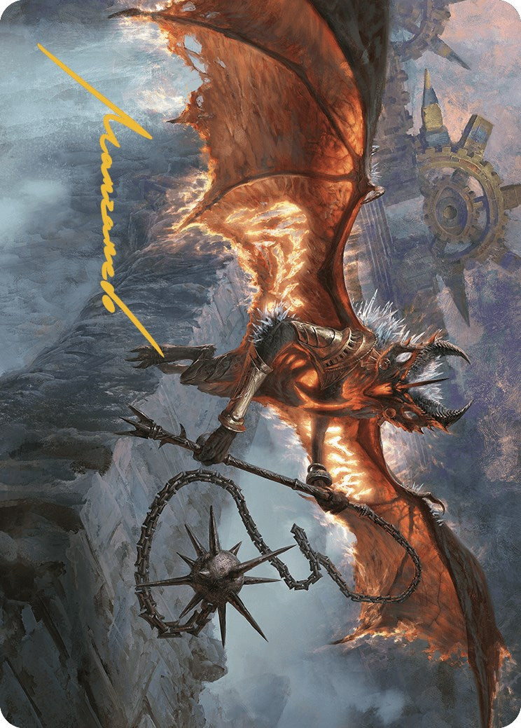 Bloodletter of Aclazotz Art Card (15/81) (Gold-Stamped Signature) [The Lost Caverns of Ixalan Art Series] | Total Play