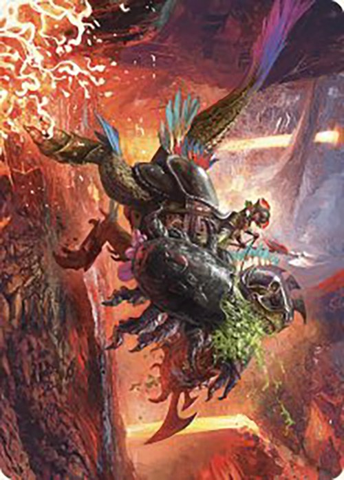 Triumphant Chomp Art Card [The Lost Caverns of Ixalan Art Series] | Total Play