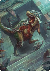 Carnage Tyrant Art Card [The Lost Caverns of Ixalan Art Series] | Total Play