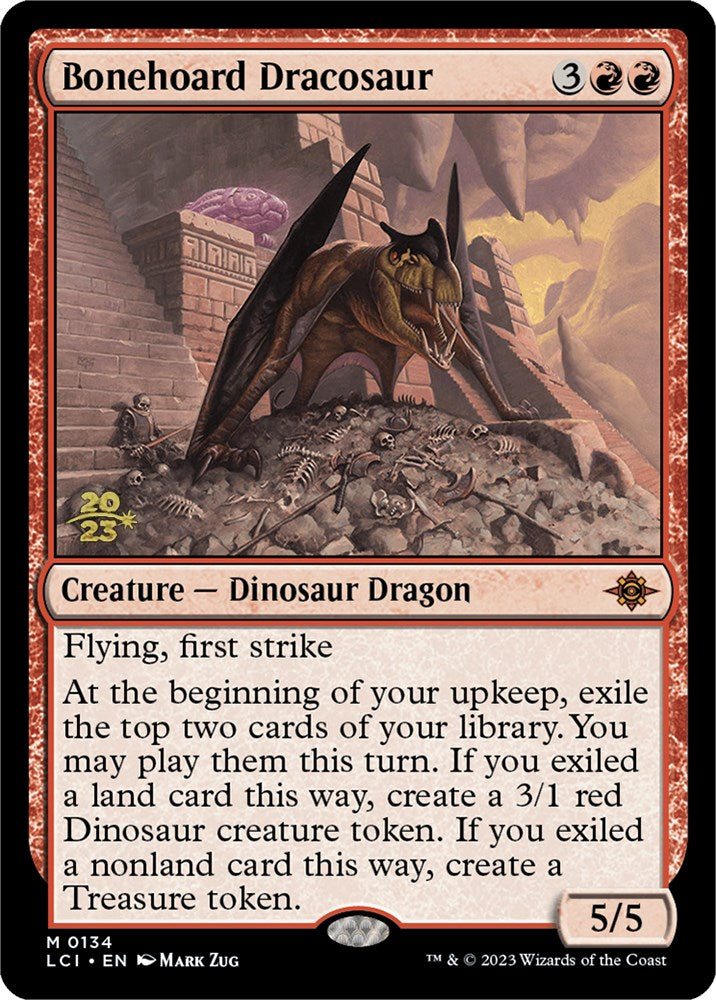 Bonehoard Dracosaur [The Lost Caverns of Ixalan Prerelease Cards] | Total Play