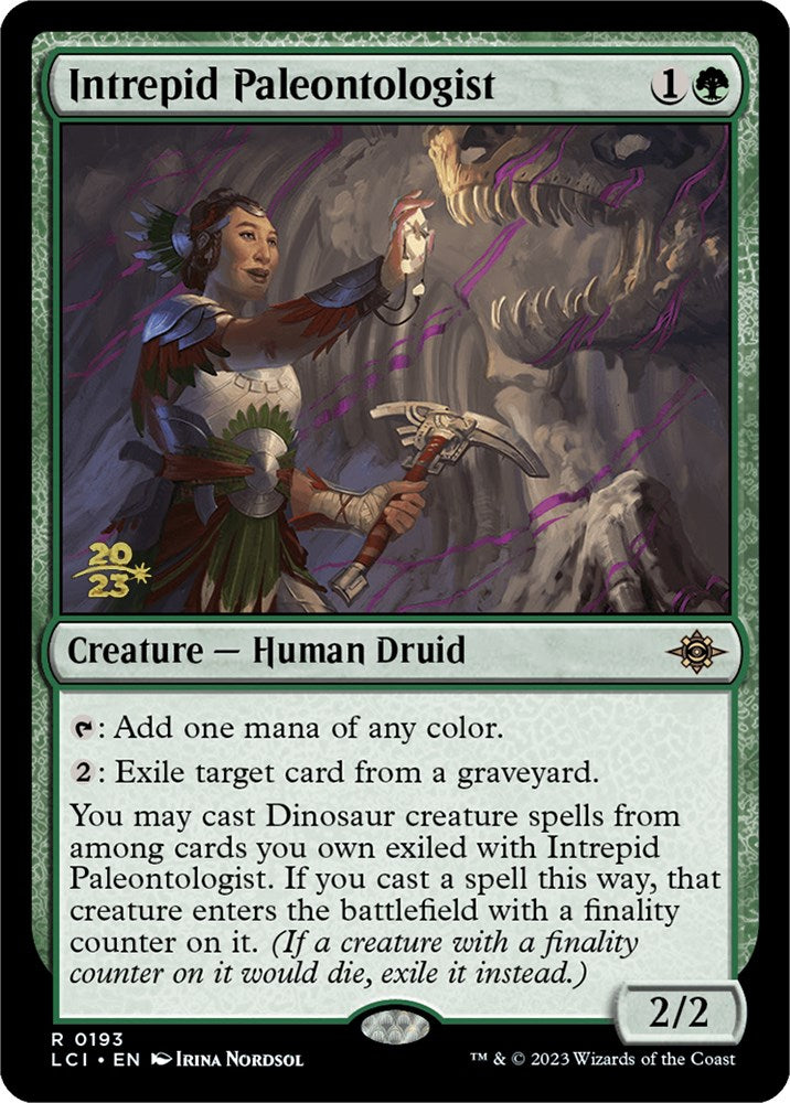 Intrepid Paleontologist [The Lost Caverns of Ixalan Prerelease Cards] | Total Play