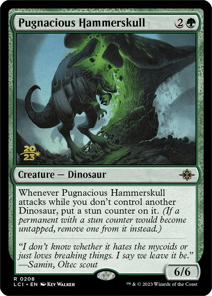 Pugnacious Hammerskull [The Lost Caverns of Ixalan Prerelease Cards] | Total Play