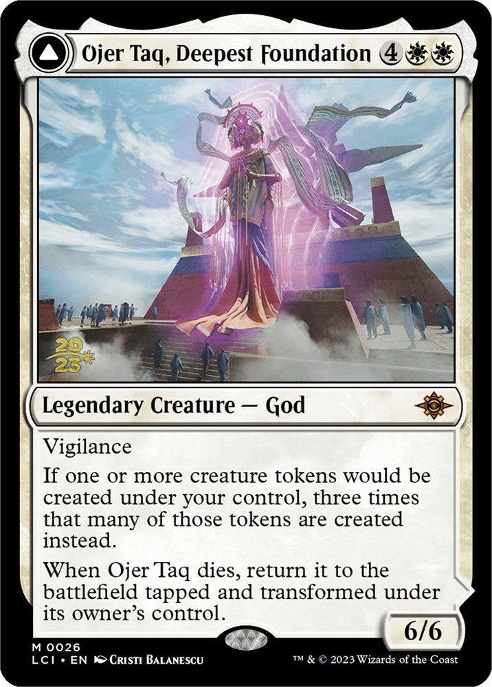 Ojer Taq, Deepest Foundation // Temple of Civilization [The Lost Caverns of Ixalan Prerelease Cards] | Total Play