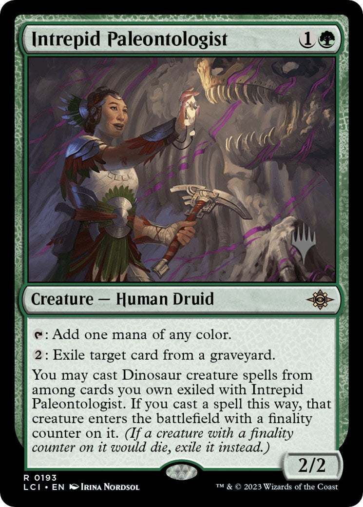 Intrepid Paleontologist (Promo Pack) [The Lost Caverns of Ixalan Promos] | Total Play