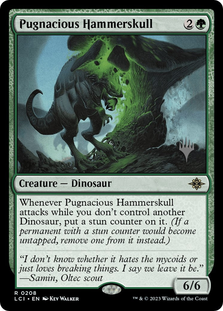 Pugnacious Hammerskull (Promo Pack) [The Lost Caverns of Ixalan Promos] | Total Play