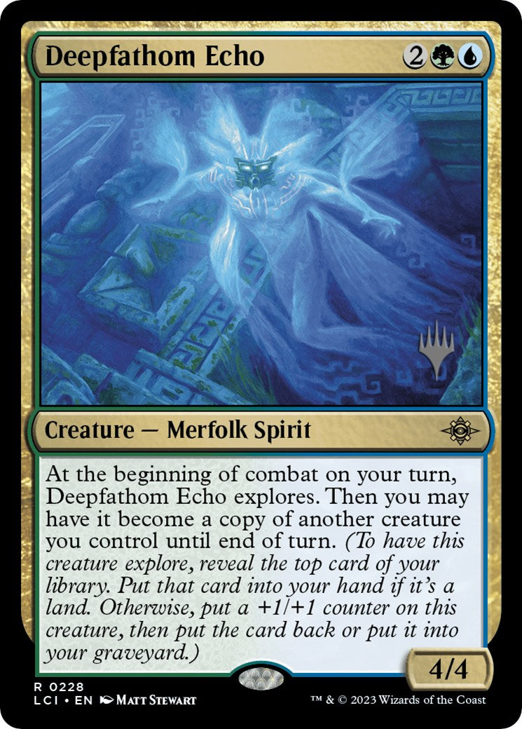 Deepfathom Echo (Promo Pack) [The Lost Caverns of Ixalan Promos] | Total Play