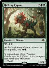 Hulking Raptor (Promo Pack) [The Lost Caverns of Ixalan Promos] | Total Play