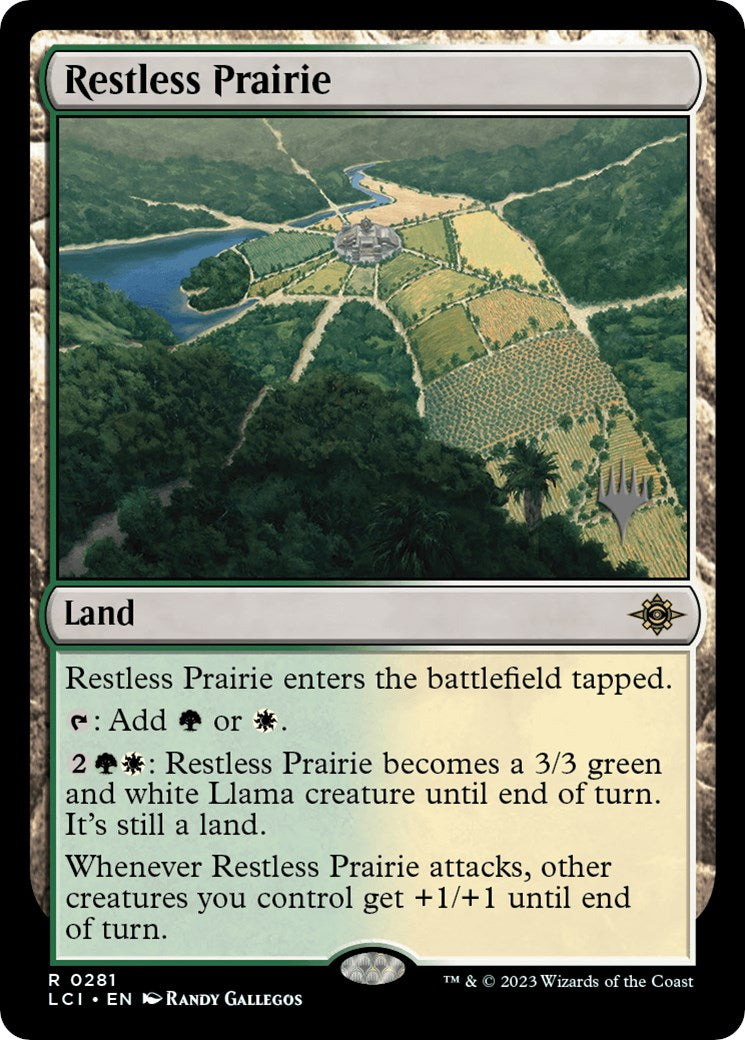Restless Prairie (Promo Pack) [The Lost Caverns of Ixalan Promos] | Total Play