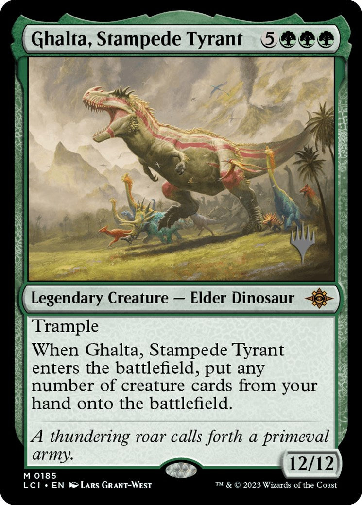 Ghalta, Stampede Tyrant (Promo Pack) [The Lost Caverns of Ixalan Promos] | Total Play