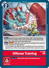 Offense Training [P-103] (Blast Ace Box Topper) [Promotional Cards] | Total Play